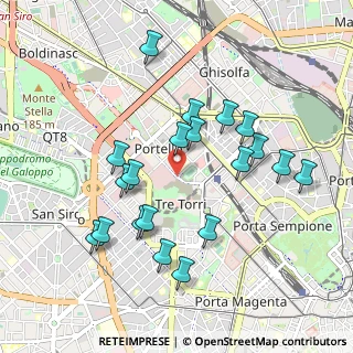Mappa Piazzale Carlo Magno, 20149 Milano MI, Italia (0.935)