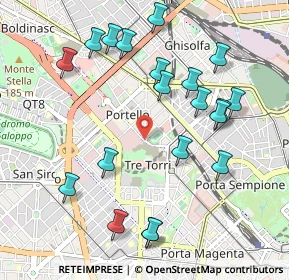 Mappa Piazzale Carlo Magno, 20149 Milano MI, Italia (1.088)