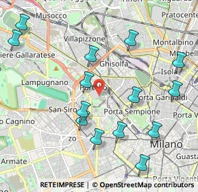 Mappa Piazzale Carlo Magno, 20149 Milano MI, Italia (2.60188)