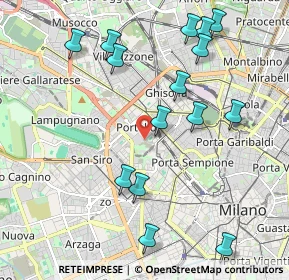 Mappa Piazzale Carlo Magno, 20149 Milano MI, Italia (2.26467)