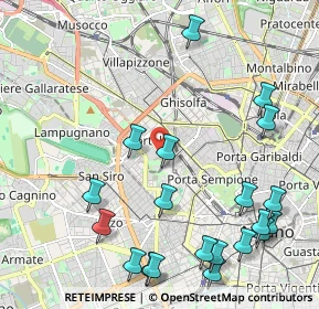 Mappa Piazzale Carlo Magno, 20149 Milano MI, Italia (2.6695)