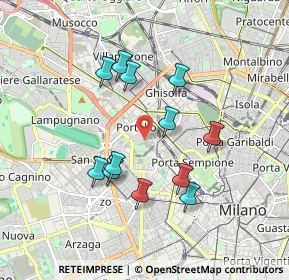 Mappa Piazzale Carlo Magno, 20149 Milano MI, Italia (1.62167)