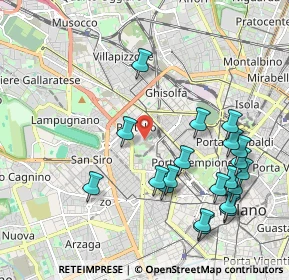 Mappa Piazzale Carlo Magno, 20149 Milano MI, Italia (2.2485)