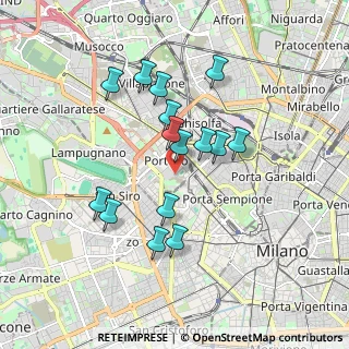 Mappa Piazzale Carlo Magno, 20149 Milano MI, Italia (1.58067)