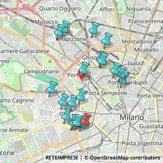 Mappa Piazzale Carlo Magno, 20149 Milano MI, Italia (1.9975)