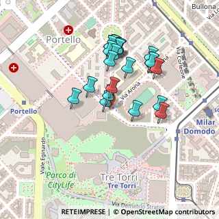 Mappa Piazzale Carlo Magno, 20149 Milano MI, Italia (0.20458)