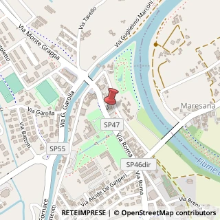 Mappa Via Roma, 5E, 35010 Limena, Padova (Veneto)