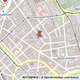 Mappa Via Paolo Sarpi, 50, 20154 Milano, Milano (Lombardia)