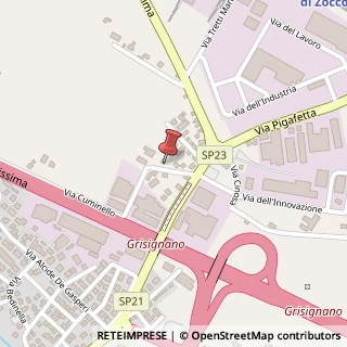 Mappa Via Cuminello, 14, 36040 Grisignano di Zocco, Vicenza (Veneto)