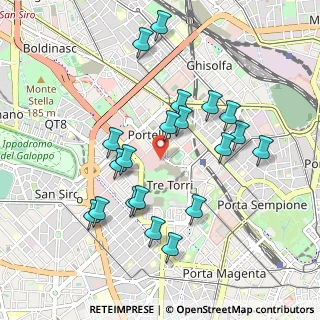 Mappa GATE 16, 20149 Milano MI, Italia (0.9405)