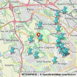 Mappa Via Privata Sora, 20153 Milano MI, Italia (2.6025)