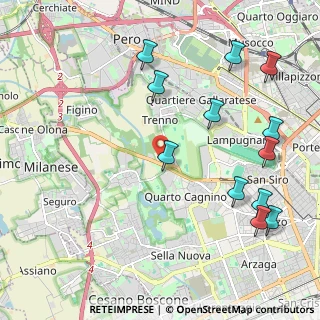 Mappa Via Privata Sora, 20153 Milano MI, Italia (2.51333)