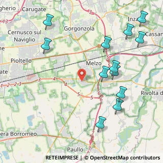 Mappa 20060 Liscate MI, Italia (5.0525)