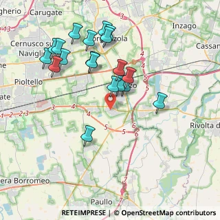 Mappa 20060 Liscate MI, Italia (3.95579)