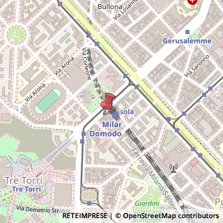 Mappa Via Domodossola, 19, 20145 Milano, Milano (Lombardia)