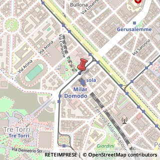 Mappa Via Domodossola,  7, 20145 Milano, Milano (Lombardia)