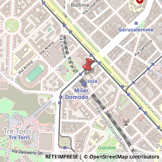 Mappa Via Domodossola, 9/A, 20145 Cesano Boscone, Milano (Lombardia)