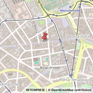 Mappa Via Arnolfo di Cambio, 1, 20154 Milano, Milano (Lombardia)