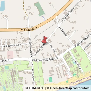 Mappa Via dell' Artigliere, 7, 30013 Cavallino-Treporti, Venezia (Veneto)