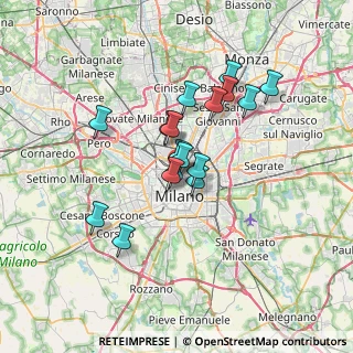 Mappa Piazza XXV Aprile, 20121 Milano MI, Italia (5.39235)