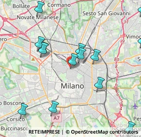 Mappa Piazza Venticinque Aprile, 20100 Milano MI, Italia (5.49353)