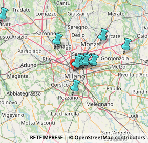 Mappa Piazza Venticinque Aprile, 20100 Milano MI, Italia (13.84273)