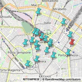 Mappa Piazza XXV Aprile, 20121 Milano MI, Italia (0.862)