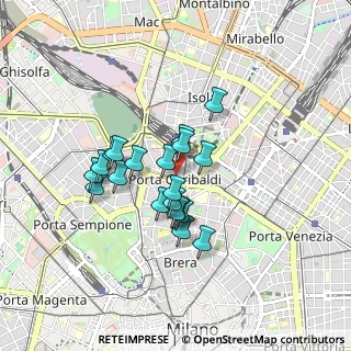 Mappa P.za XXV Aprile, 20124 Milano MI, Italia (0.6625)