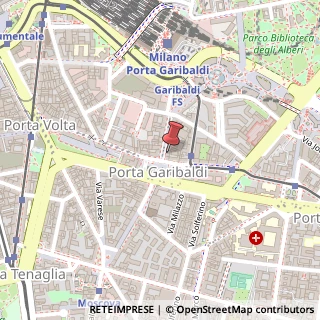 Mappa Corso Como, 4, 20154 Milano, Milano (Lombardia)