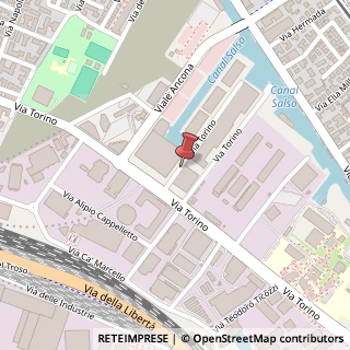 Mappa Via Torino, 107/A, 30172 Venezia, Venezia (Veneto)