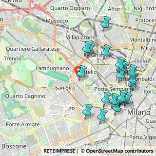 Mappa Viale Paolo Onorato Vigliani, 20148 Milano MI, Italia (2.313)