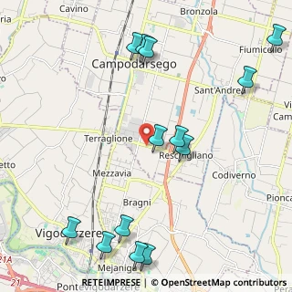 Mappa Via Pontarola, 35011 Campodarsego PD, Italia (2.83929)