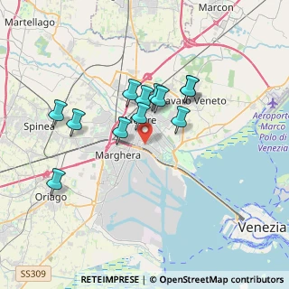Mappa Via Linghindal, 30172 Venezia VE, Italia (2.97)