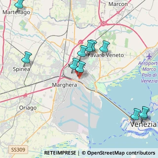 Mappa Via Linghindal, 30172 Venezia VE, Italia (4.74909)