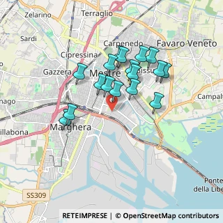 Mappa Via Linghindal, 30172 Venezia VE, Italia (1.48412)