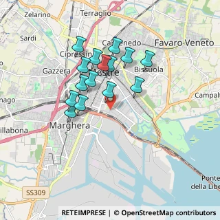 Mappa Via Linghindal, 30172 Venezia VE, Italia (1.49933)