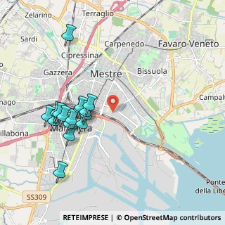 Mappa Via Linghindal, 30172 Venezia VE, Italia (1.98813)