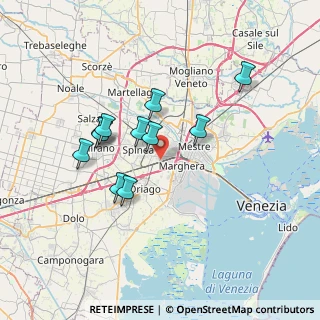 Mappa Via Maria Montessori, 30174 Venezia VE, Italia (6.06545)