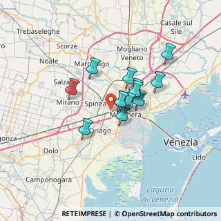 Mappa Via Maria Montessori, 30174 Venezia VE, Italia (4.60538)