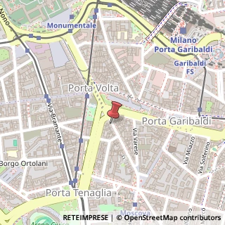 Mappa Via Alessandro Volta, 19, 20121 Milano, Milano (Lombardia)