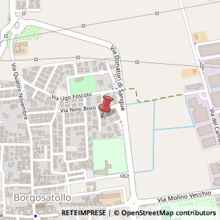 Mappa Via N. Bixio, 56, 25010 Borgosatollo, Brescia (Lombardia)