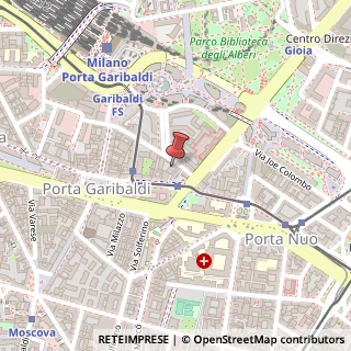 Mappa Via Carlo de Cristoforis, 12, 20124 Milano, Milano (Lombardia)