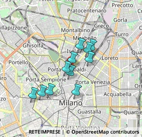 Mappa Viale Monte Grappa, 20100 Milano MI, Italia (1.32455)