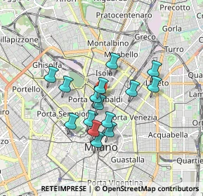 Mappa Viale Monte Grappa, 20124 Milano MI, Italia (1.416)