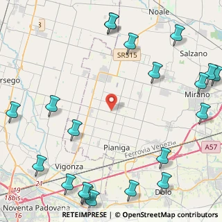 Mappa 30030 Santa Maria di sala VE, Italia (6.6005)