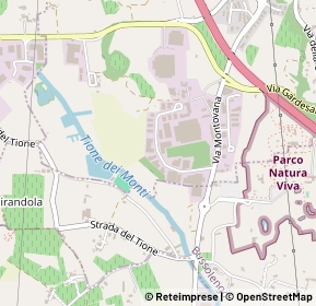 Mappa Via Tione, 37010 Pastrengo VR, Italia (0.17308)