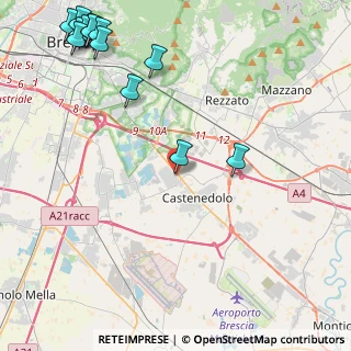 Mappa Via Martorello, 25014 Castenedolo BS, Italia (6.20462)