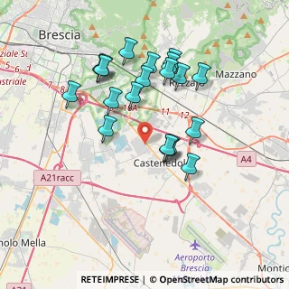 Mappa Via Martorello, 25014 Castenedolo BS, Italia (3.426)