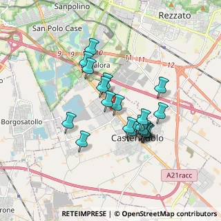 Mappa Via Martorello, 25014 Castenedolo BS, Italia (1.4585)
