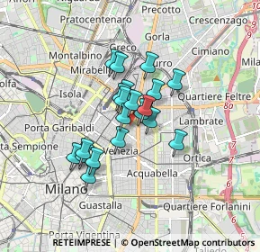 Mappa Piazzale Bacone, 20159 Milano MI, Italia (1.157)